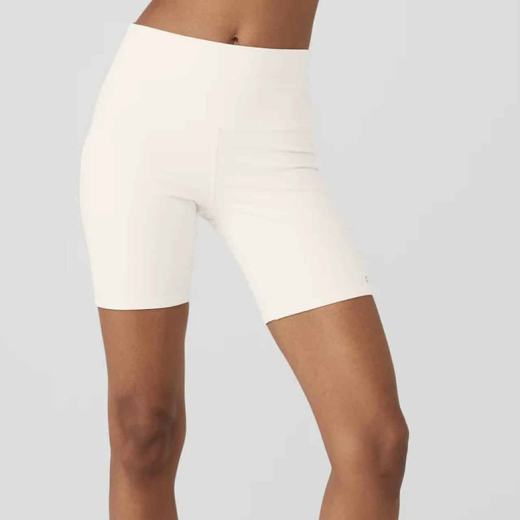 Alo Yoga Women's White Shorts - Image 5