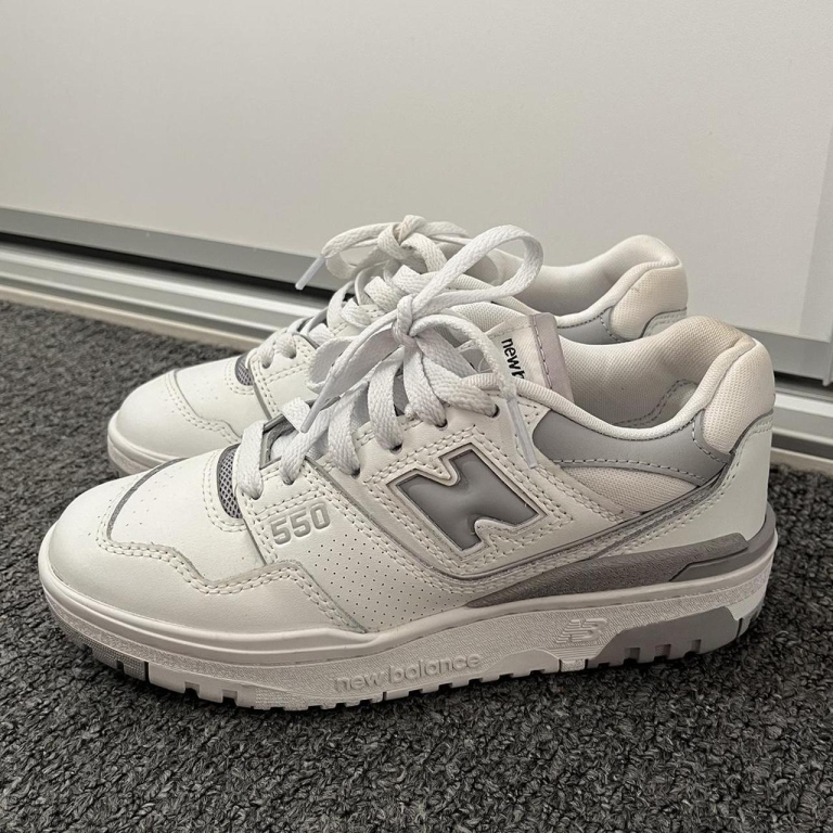 Women's New Balance 550 White Sneakers