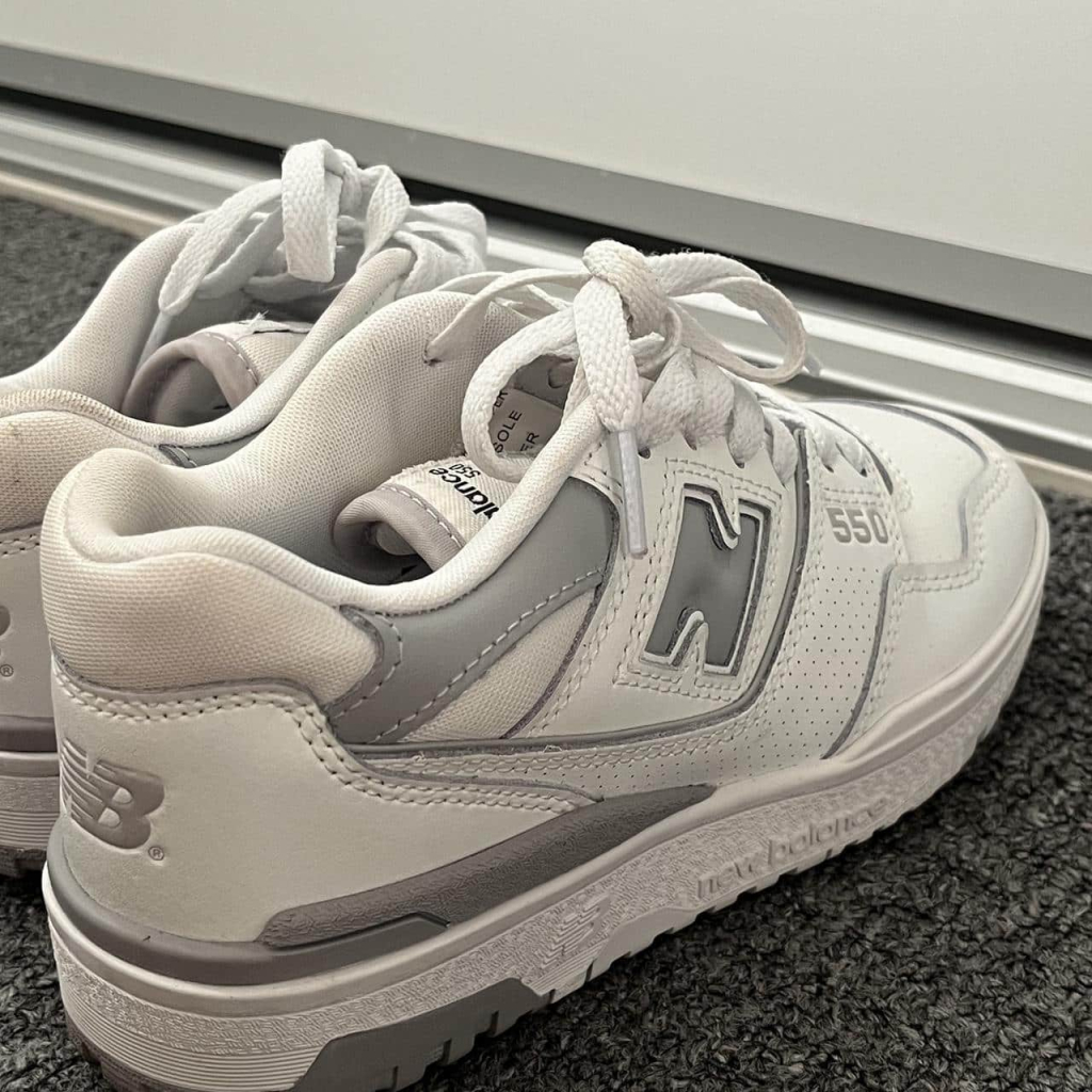 Women's New Balance 550 White Sneakers - Image 3
