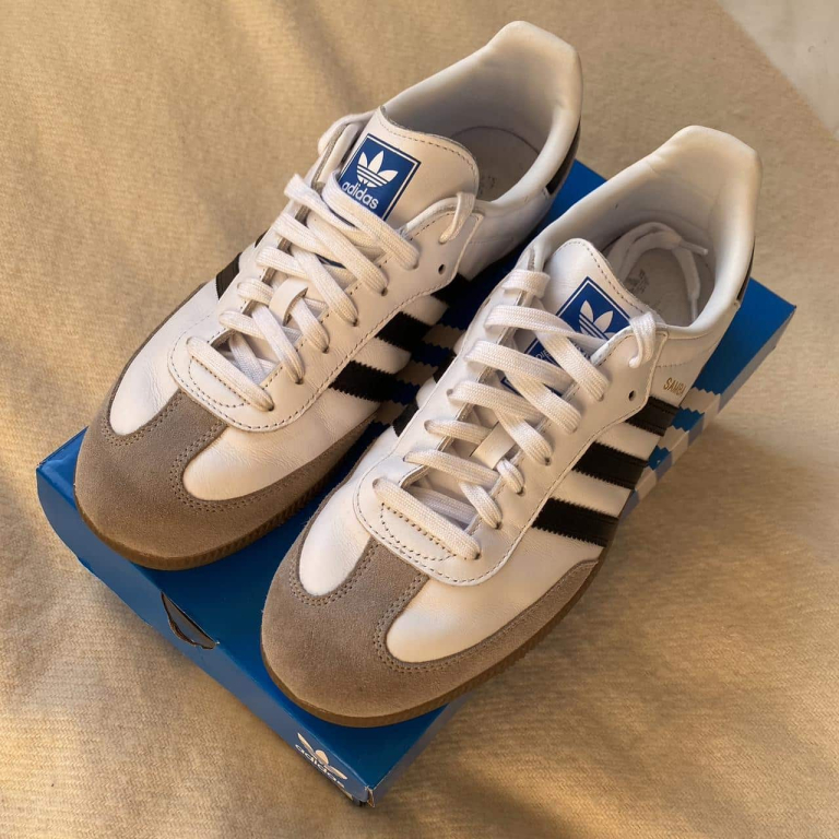 Adidas Men's Samba Black and White