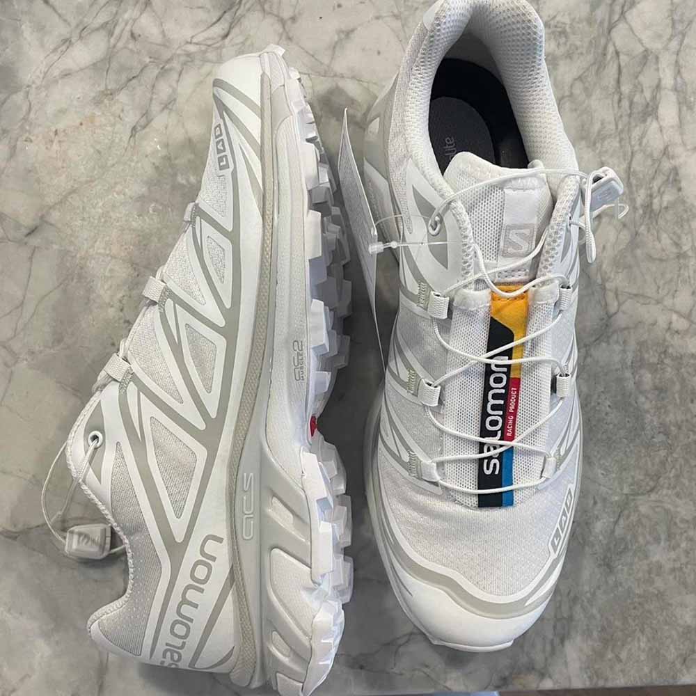 Salomon XT-6 White Sneakers