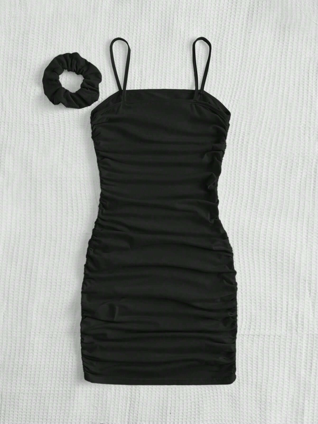 Ruched Cami Mini Dress