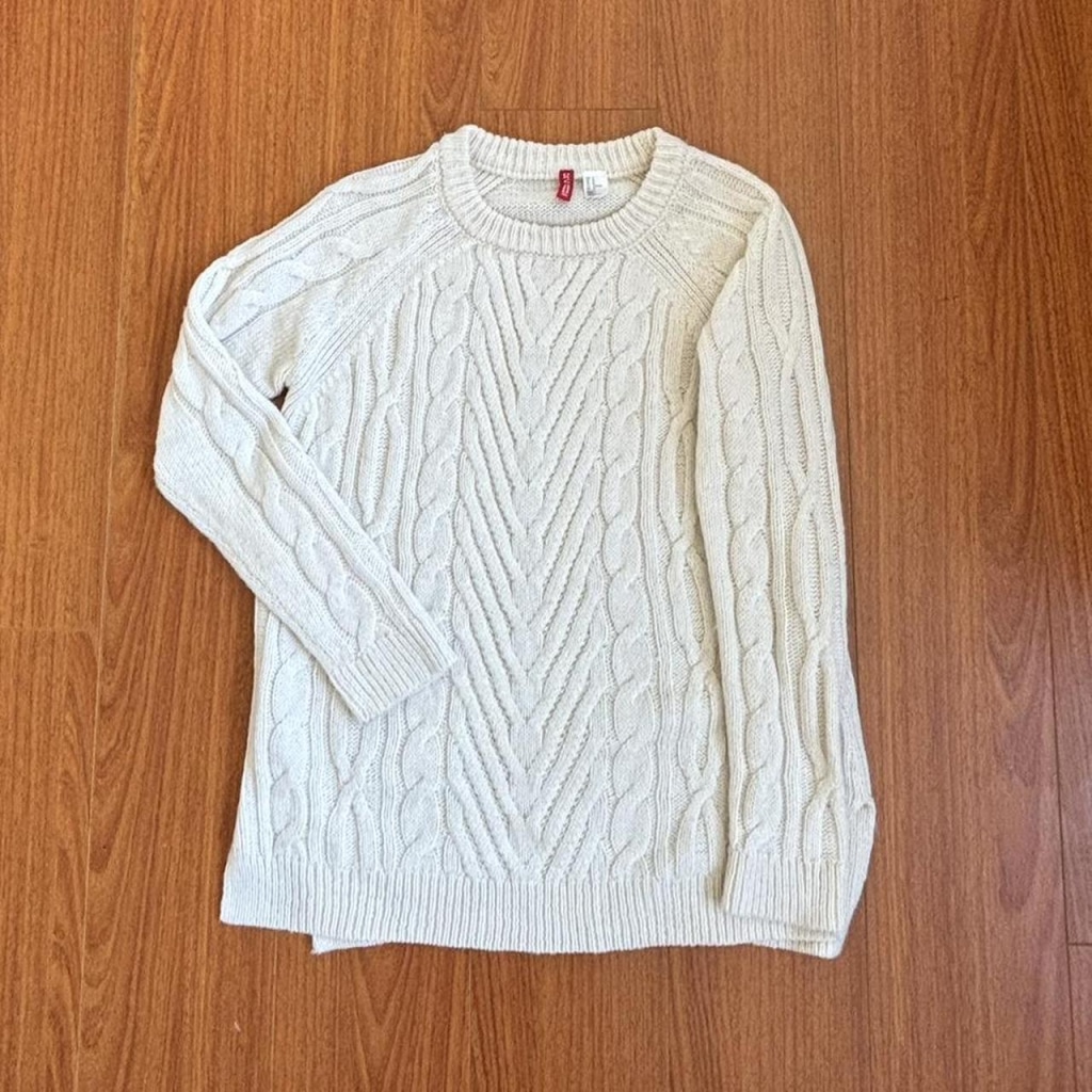 Casual Textured Sweatshirt