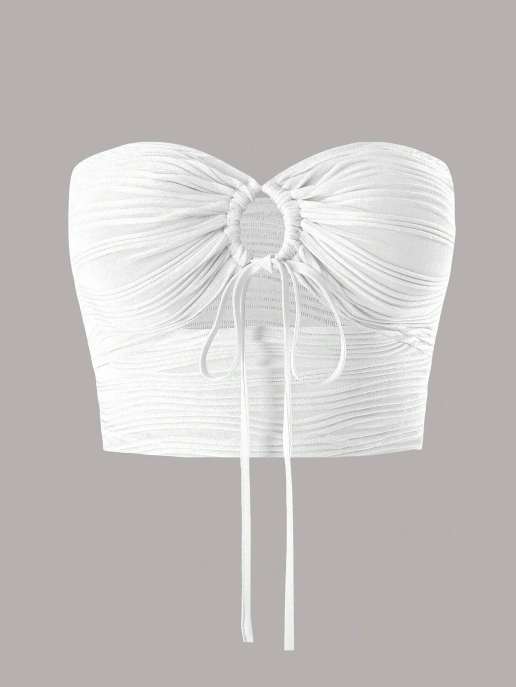 Front Tie Tube Top