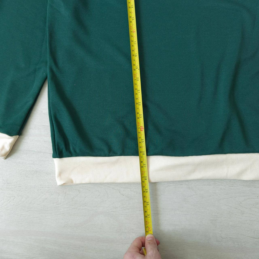 Collar Sleeve Sweatshirt