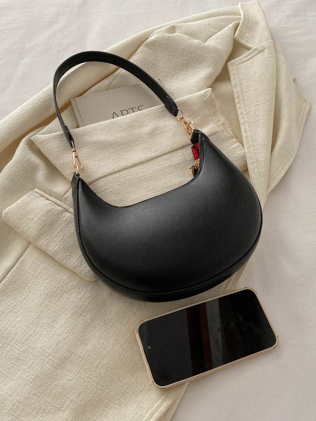 Black Shoulder Purse