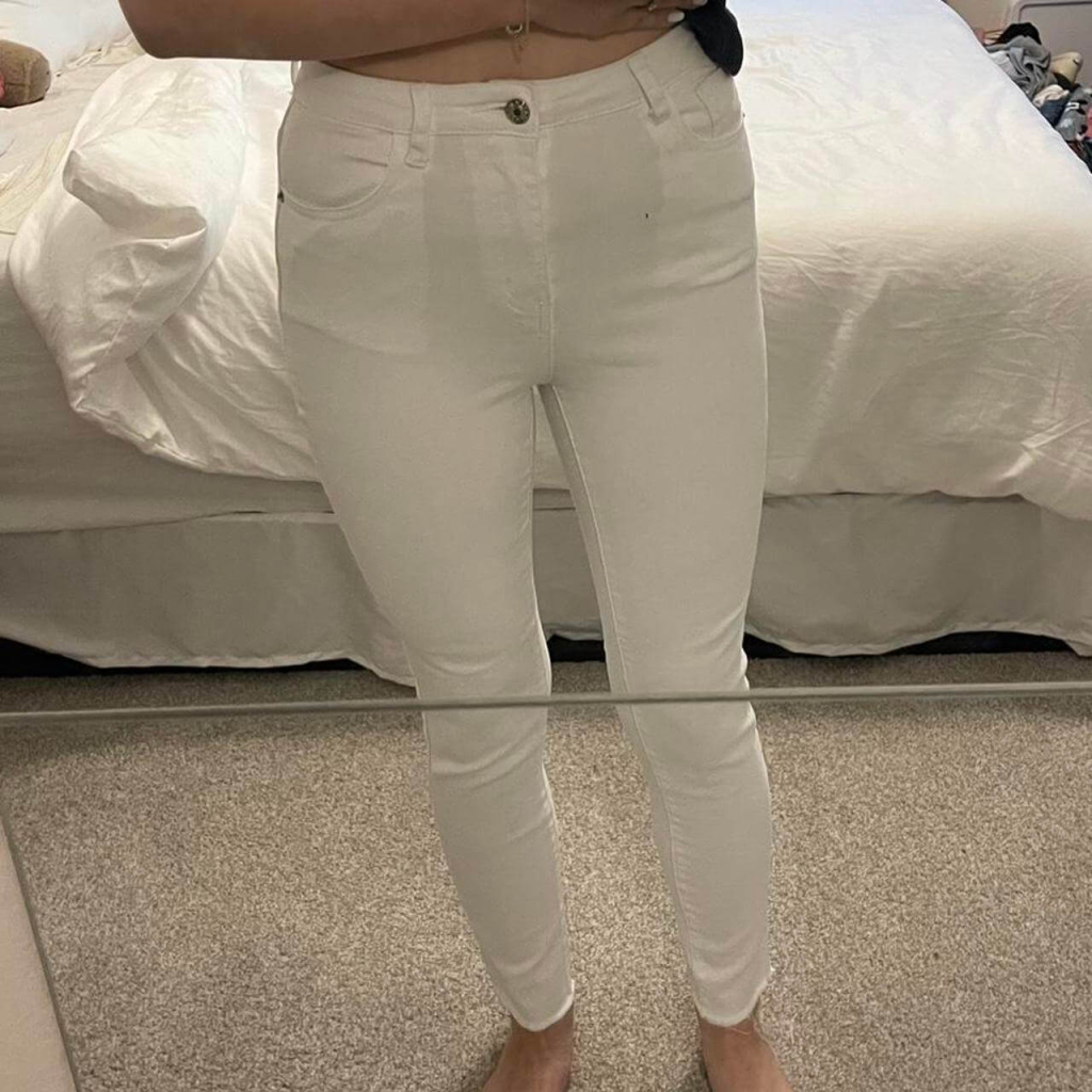 High-Waisted Skinny Jeans