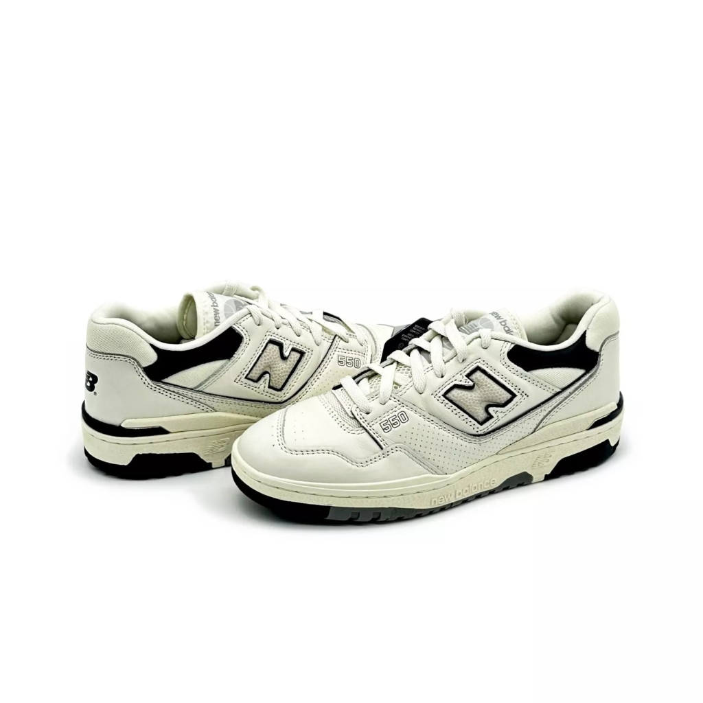 New Balance 550 White and Black - Image 7