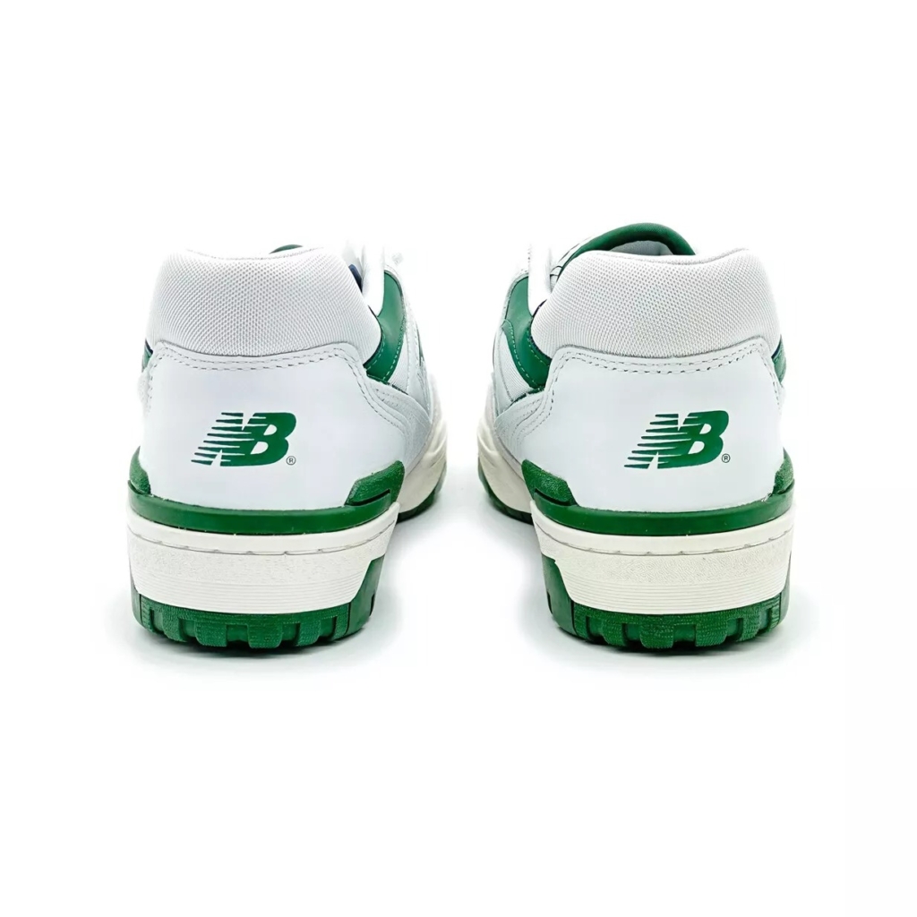 New Balance 550 White Green and Ivory Grey - Image 6