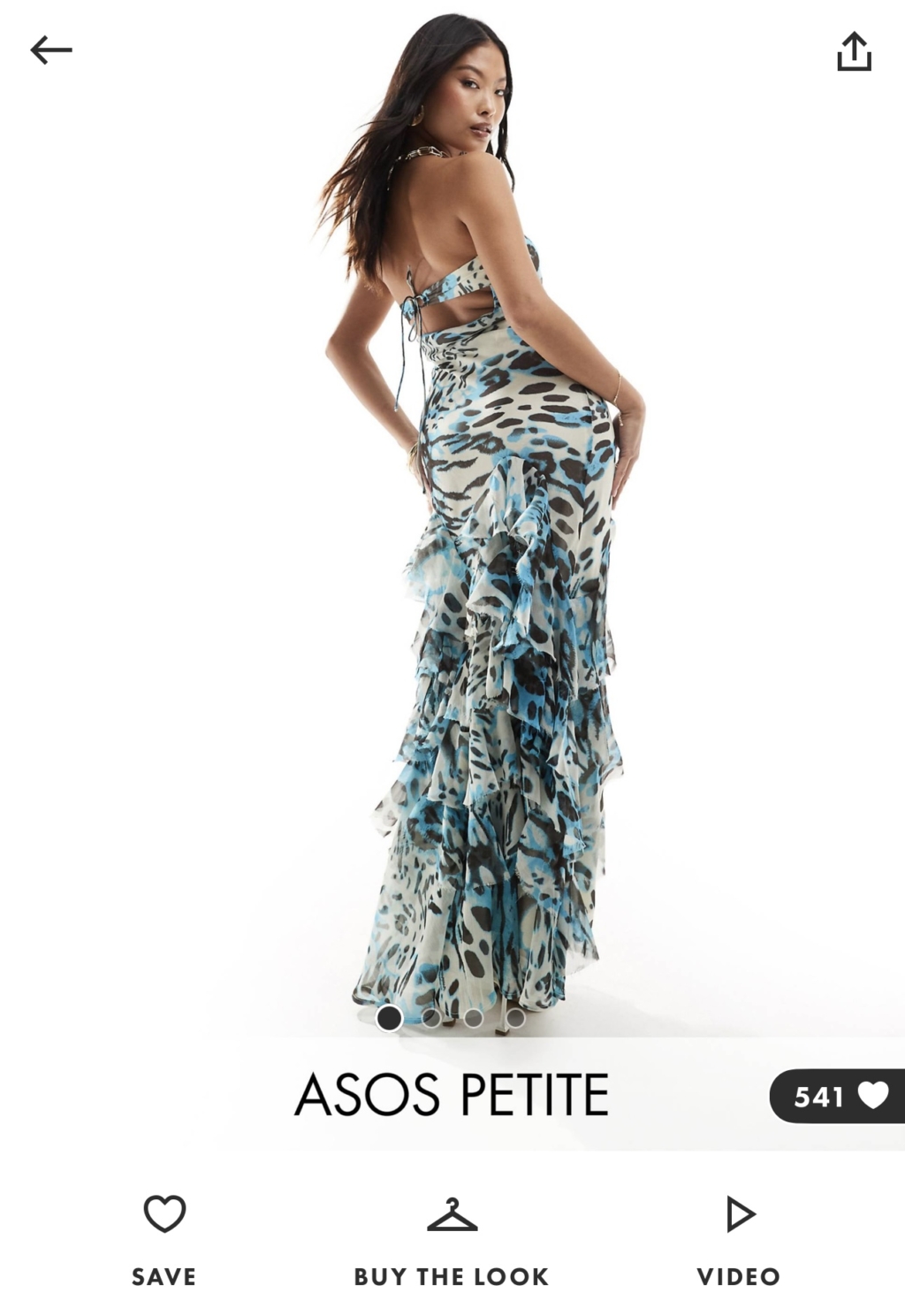 Petite bandeau maxi dress - Image 2