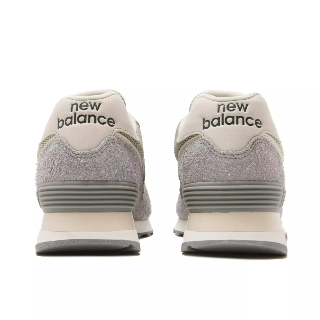 New Balance 574 Slate Grey Olivine Linen