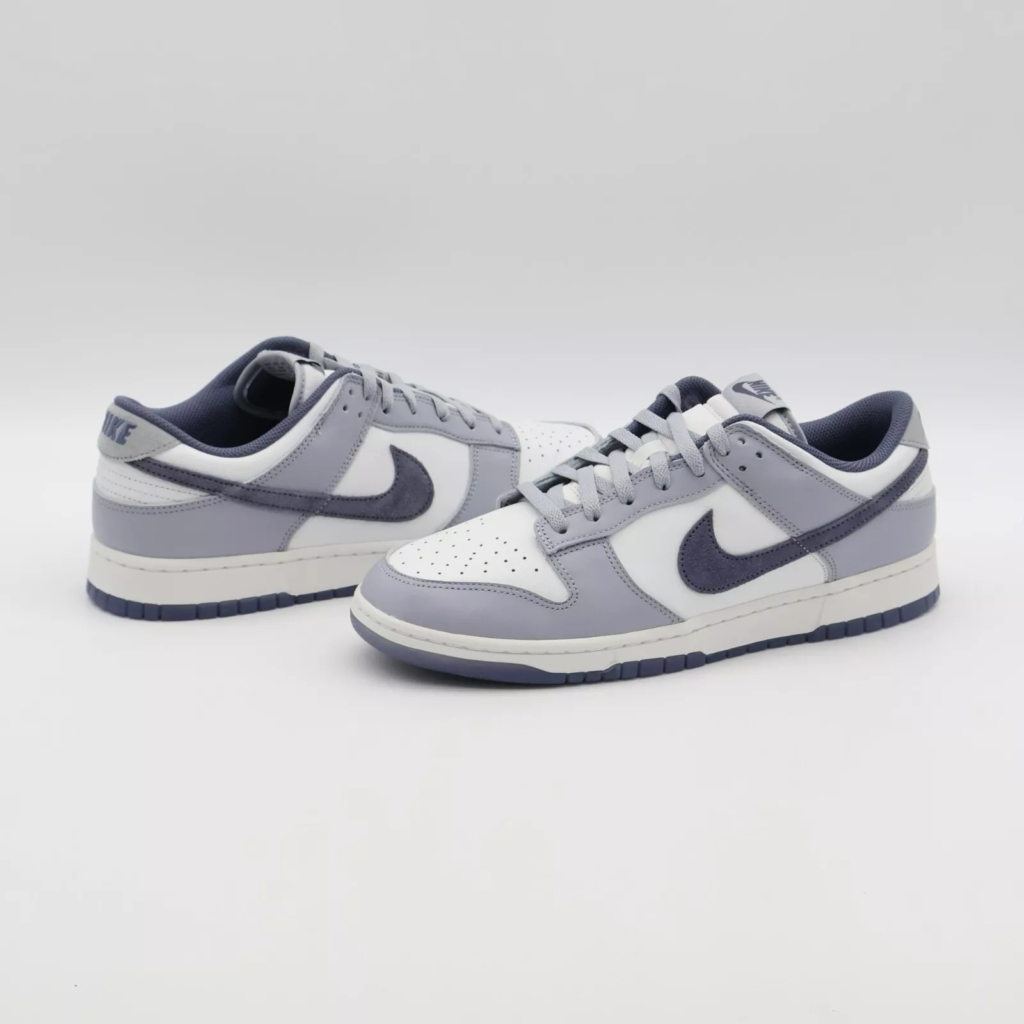 Nike Dunk Low Retro PRM Light Carbon Platinum Tint White - Image 7
