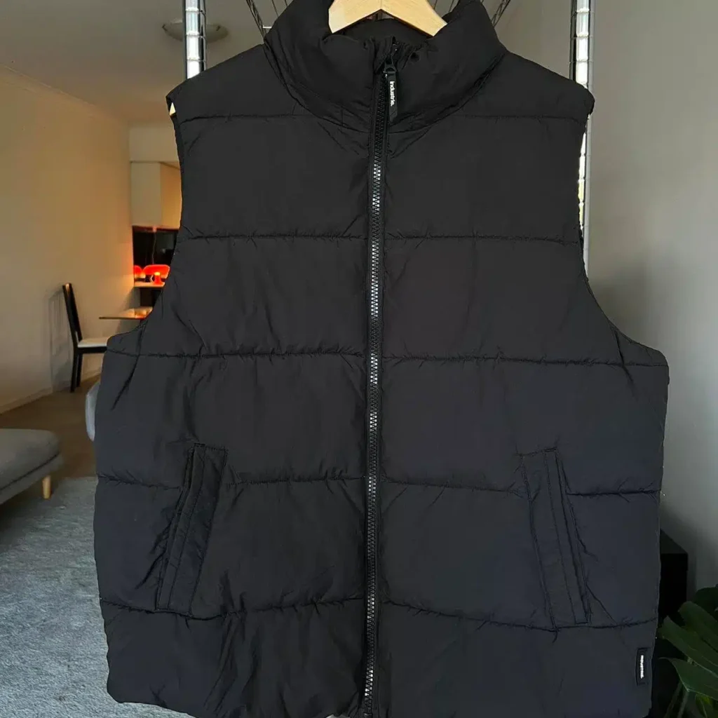 Puffer Black Vest - Image 2