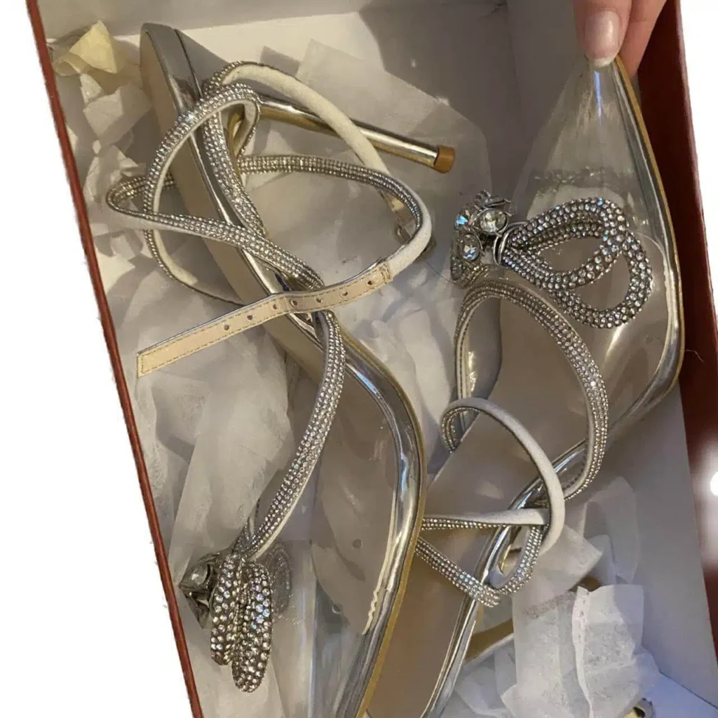 Transparent Crystal Heels