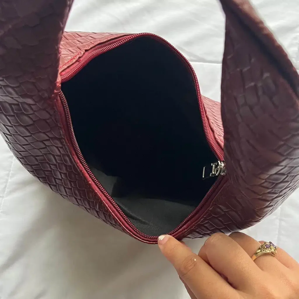 Shoulder Leather Bag - Image 3