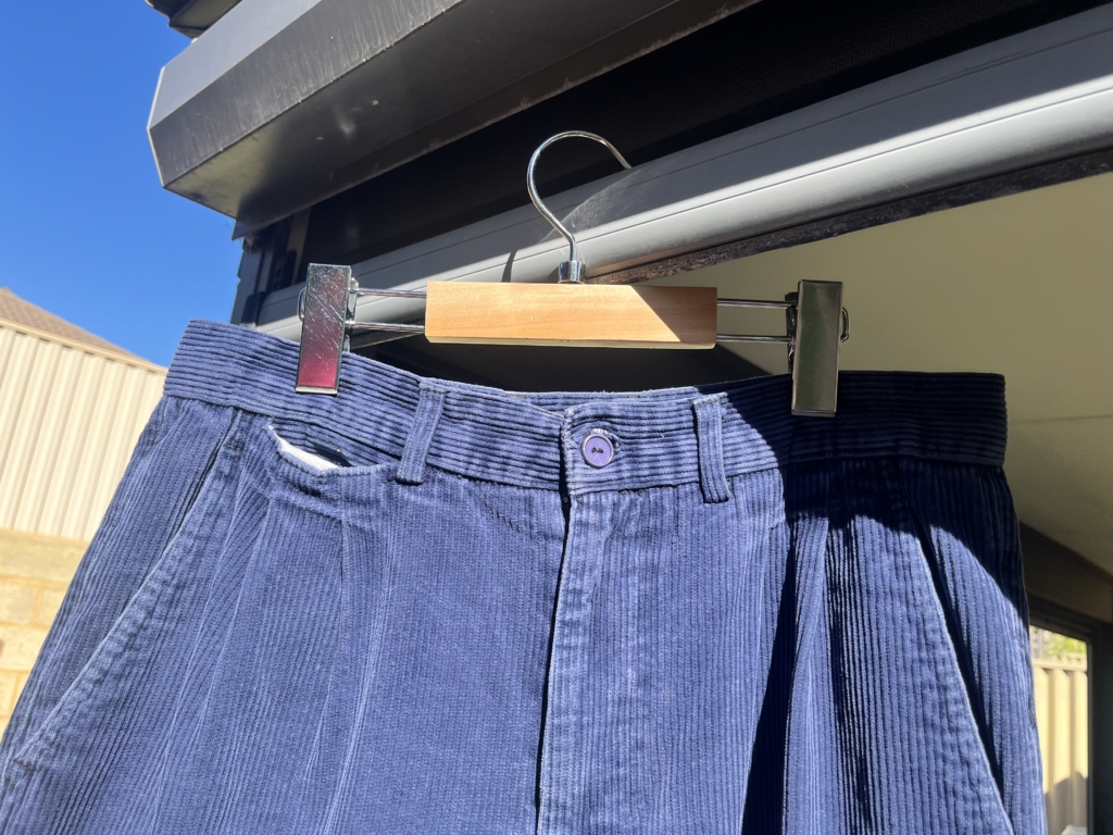 Oldschool Straight-leg Corduroy Pants - Image 3