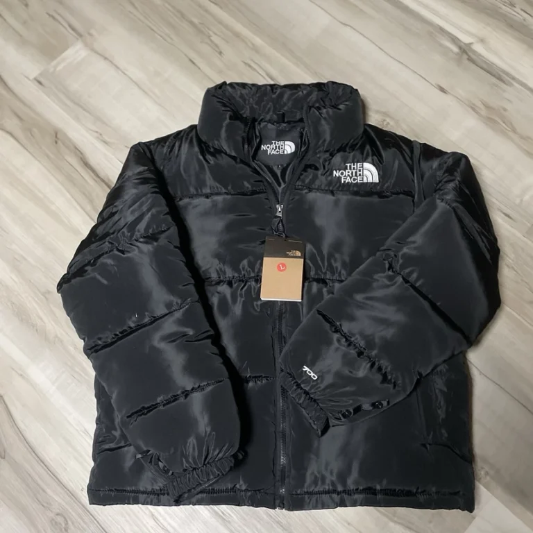 The North Face Men's Puffer Jacket Black Retro Down Size L