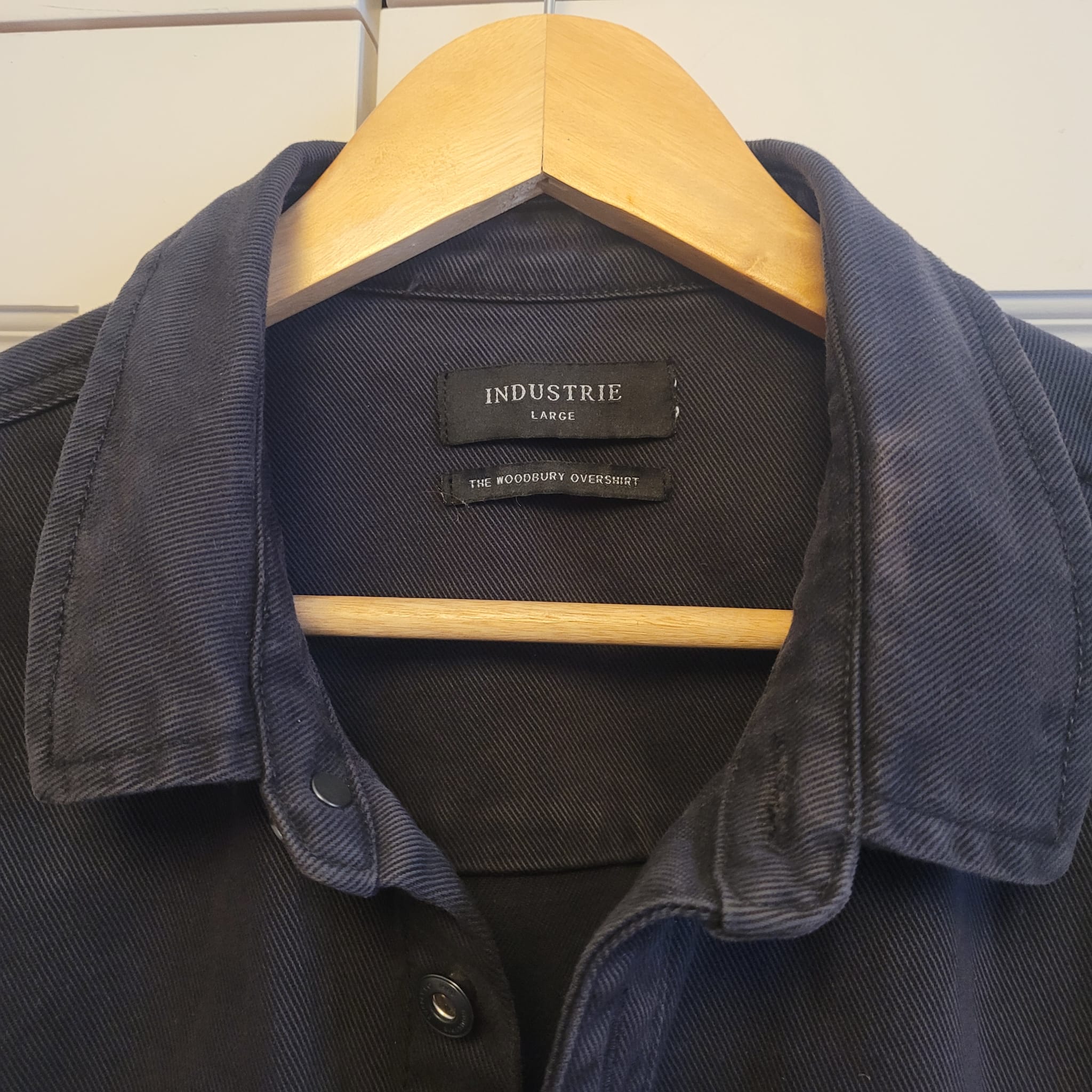 Black denim jacket