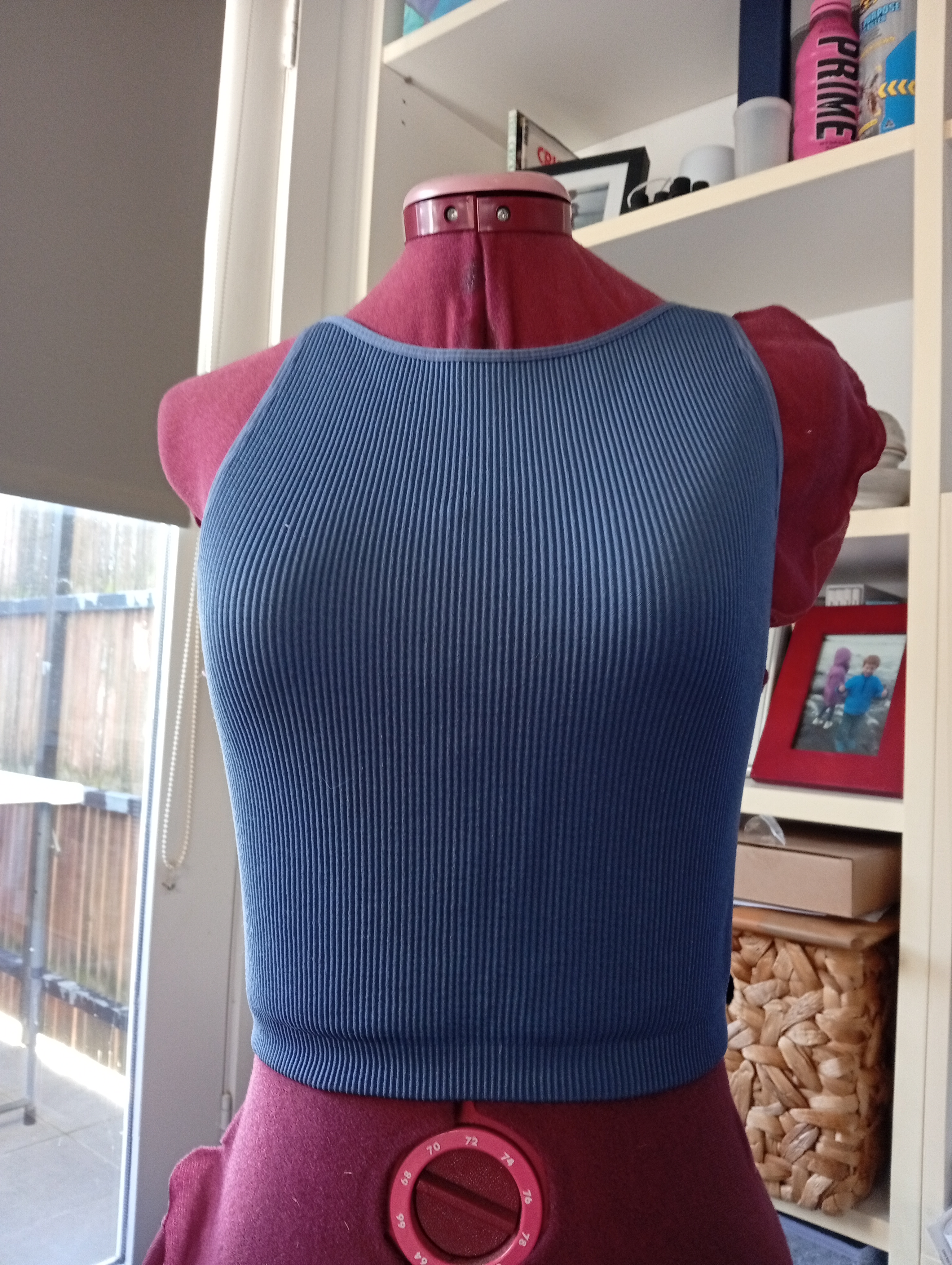 Cotton on cropped ribbed singlet